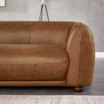 Marlon Luxury Italian Leather Sofa - Image 5