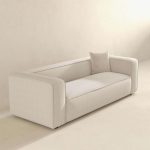 Marshall Modern Cream Boucle Sofa - Image 4