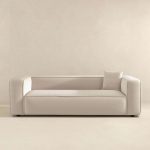 Marshall Modern Cream Boucle Sofa - Image 5