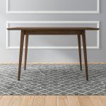 Mary Modern Style Solid Wood Rectangular Dining Kitchen Table 47" - Image 4