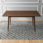 Mary Modern Style Solid Wood Rectangular Dining Kitchen Table 63" - Image 2