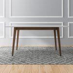 Mary Modern Style Solid Wood Rectangular Dining Kitchen Table 63" - Image 4