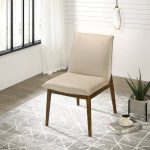 Monza Beige Velvet Dining Chair (Set Of 2) - Image 2