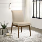 Monza Beige Velvet Dining Chair (Set Of 2) - Image 3