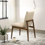 Monza Beige Velvet Dining Chair (Set Of 2) - Image 5