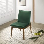 Monza Dark Green Velvet Dining Chair (Set Of 2) - Image 2
