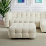 Morrison Ottoman (Cream Boucle) - Image 2