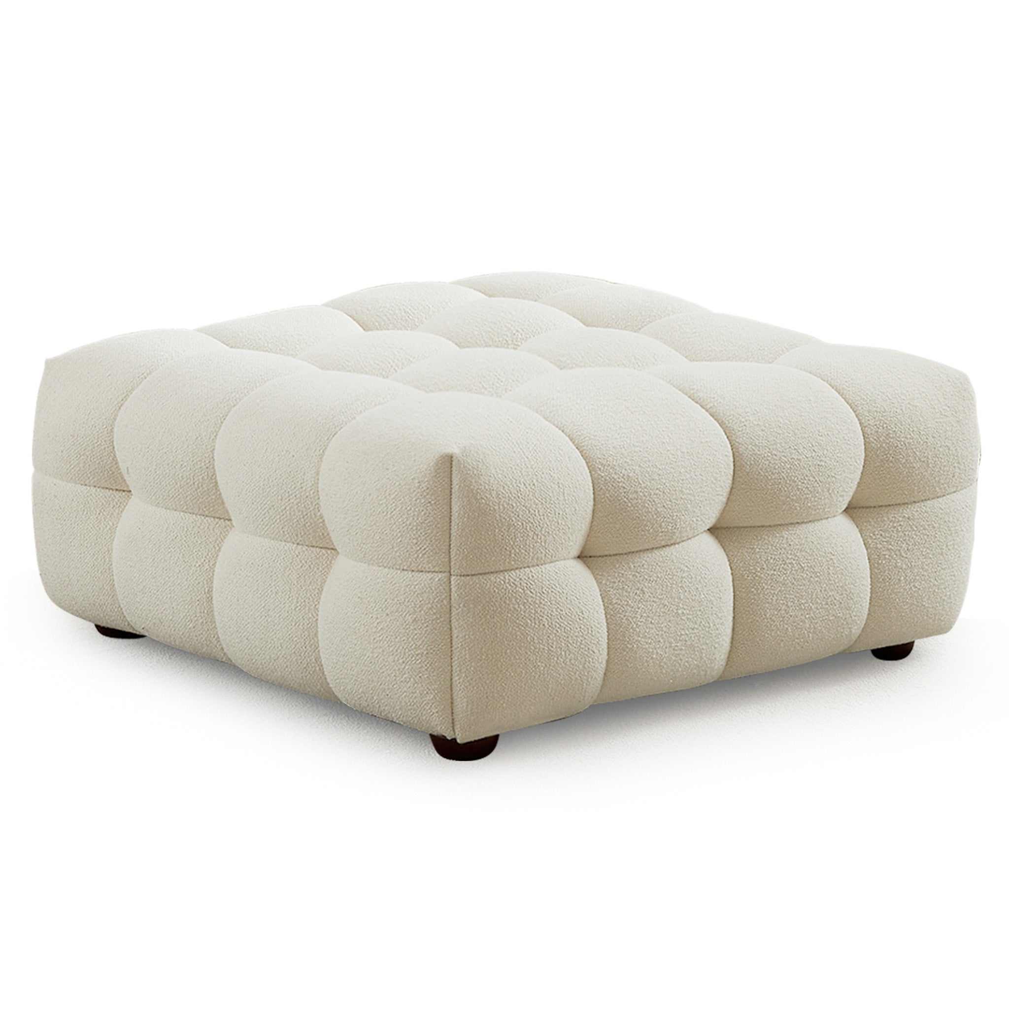 Morrison Ottoman (Cream Boucle) Morrison Ottoman (Cream Boucle)