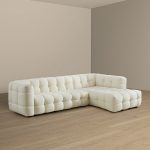 Morrison Right Sectional Sofa (Cream Boucle) - Image 4