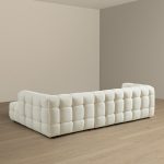 Morrison Right Sectional Sofa (Cream Boucle) - Image 5