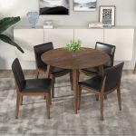Paloma Dining Table (Walnut) - Image 2
