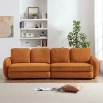 Paton  114.5'' Boucle Fabric Sofa - Image 2