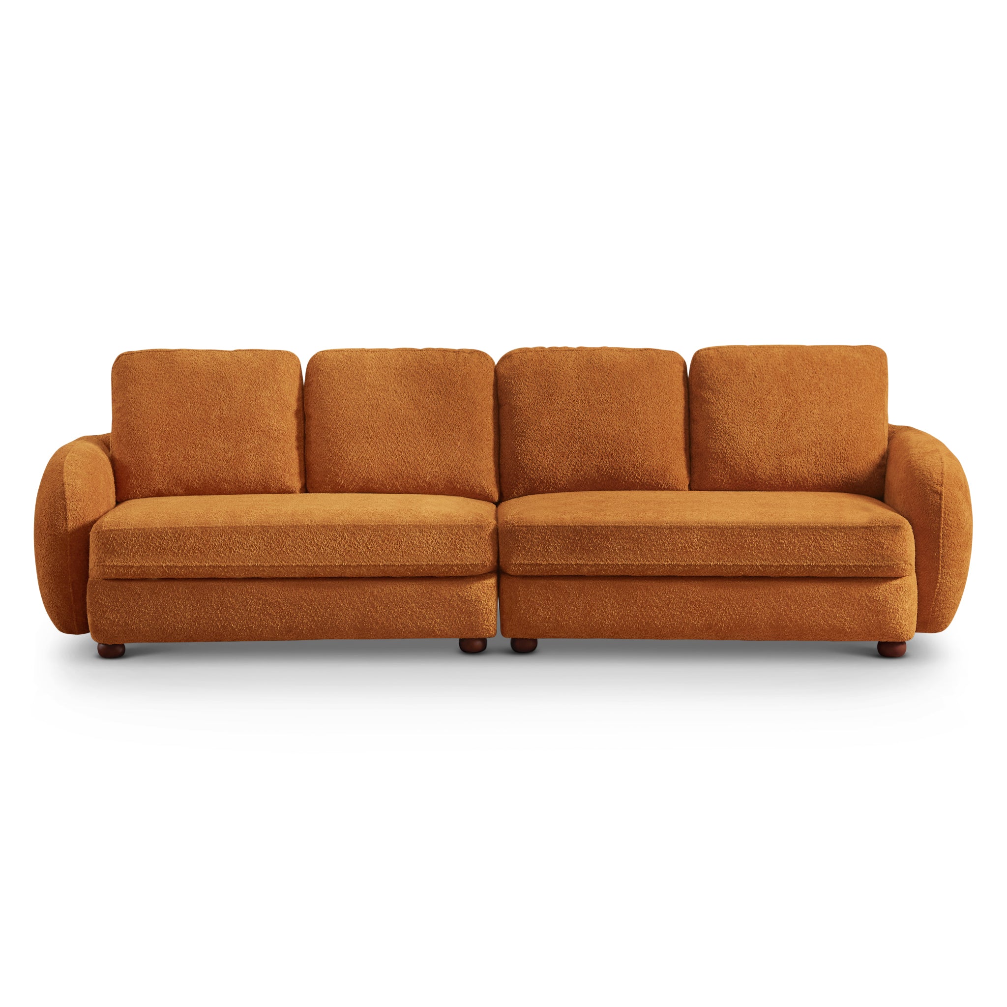Paton 114.5'' Boucle Fabric Sofa Paton 114.5'' Boucle Fabric Sofa