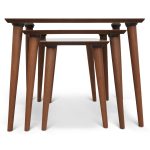 Ronald MDF Nesting Accent Tables In Cream (Set Of 3) - Image 3
