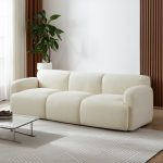 Simone Sofa (Cream Boucle) - Image 2