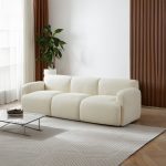 Simone Sofa (Cream Boucle) - Image 3